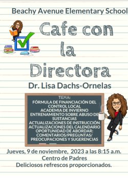 Café con la Directora 